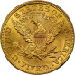 $5 DOLLAR LIBERTY HEAD GOLD COIN 1898 #LH1892G