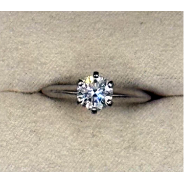 .80 Carat PLATIUM Diamond Ring round Solitaire Engagement Ring #5243344999