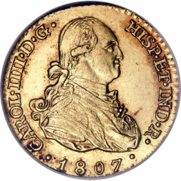 1 Escudo - Charles IV  GOLD #ESC11807