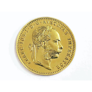 1915 AUSTRIA 1 DUKAT.986 FINE GOLD COIN #AG12 