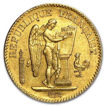 20 Francs 1848 A "Type 1848-1849" (France, Second Republic)  #FSR20AG