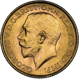 INDIA-BRITISH SOVEREIGH  #SOV1918
