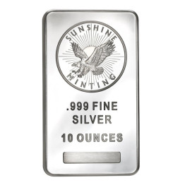 SUNSHINE MINTING  10 OZ BAR #102S